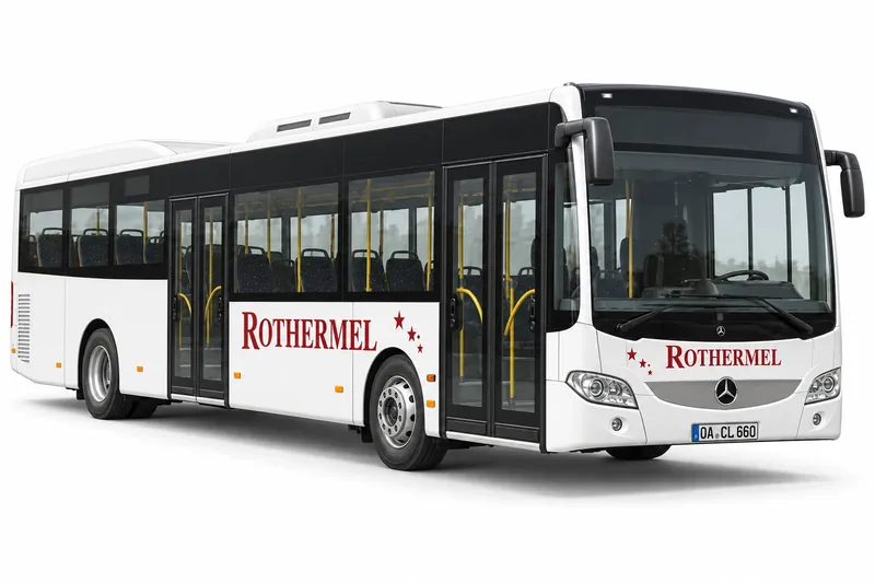 Mercedes-Benz Citaro LE MÜ, Modellillustration in Rothermel-Gestaltung