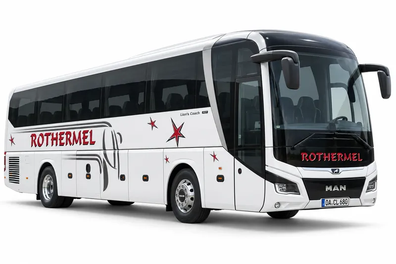 MAN R07, Modellillustration in Rothermel-Gestaltung