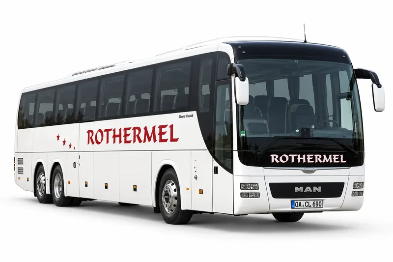 MAN Lion’s Coach L (R08), Modellillustration in Rothermel-Gestaltung