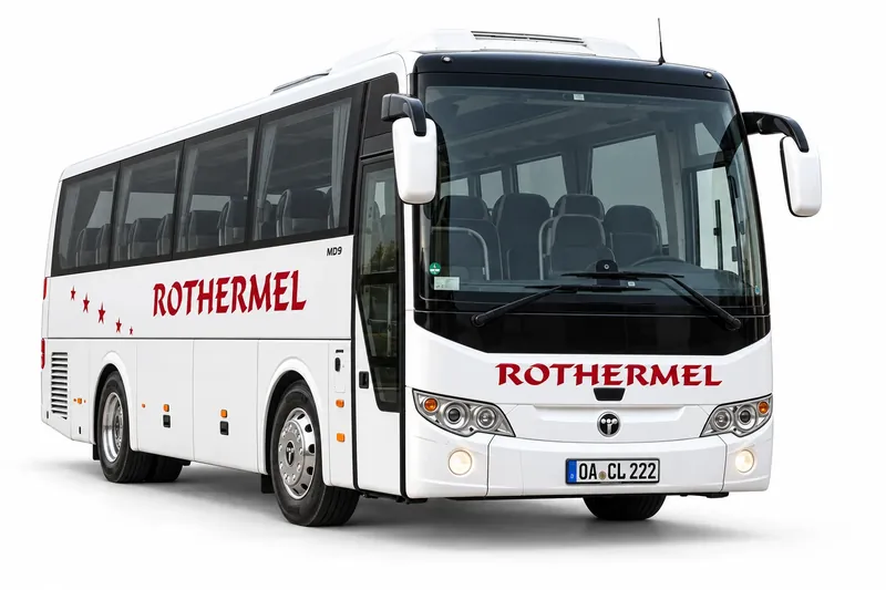 Temsa MD9, Modellillustration in Rothermel-Gestaltung