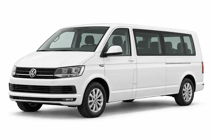 VW Caravelle · Langversion, Modellillustration ohne Firmenbeschriftung